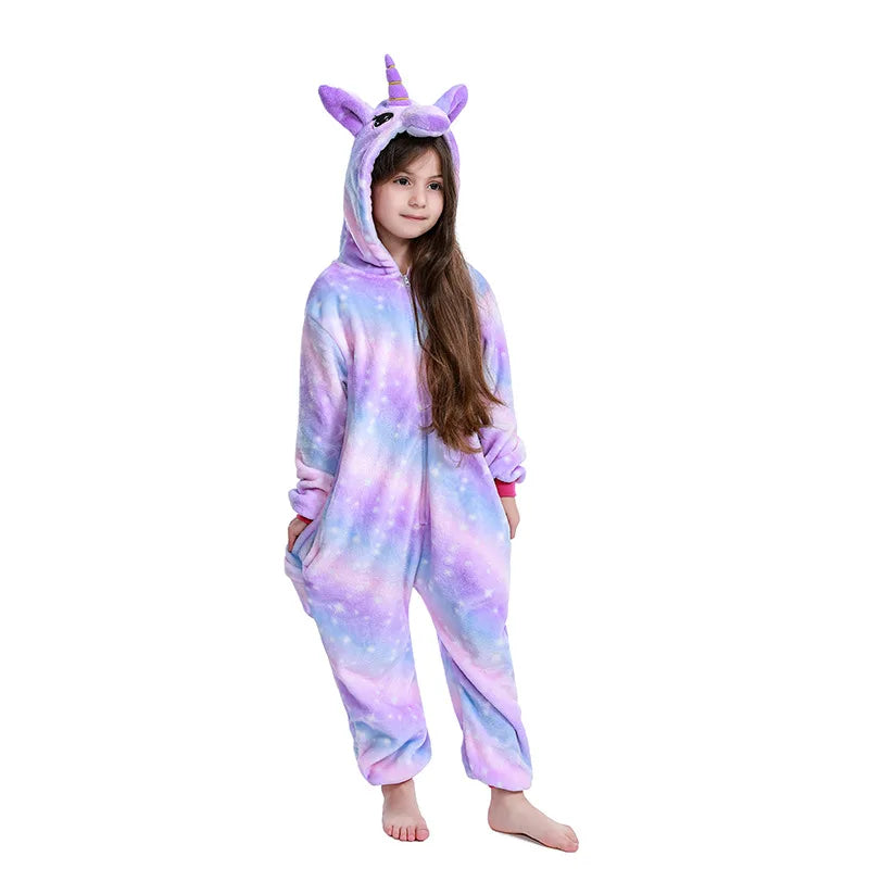 New Animal Wolf Kigurumi Pajamas For Children