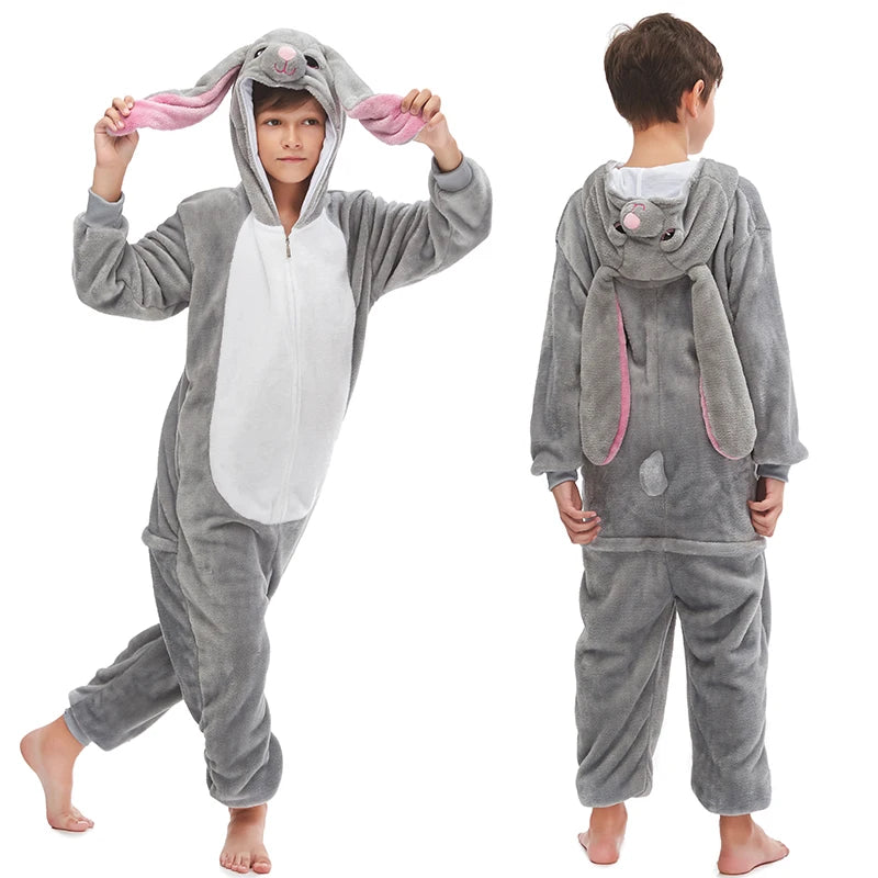 New Animal Wolf Kigurumi Pajamas For Children