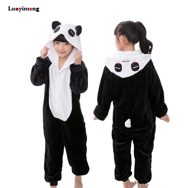 New Animal Wolf Kigurumi Pajamas For Children