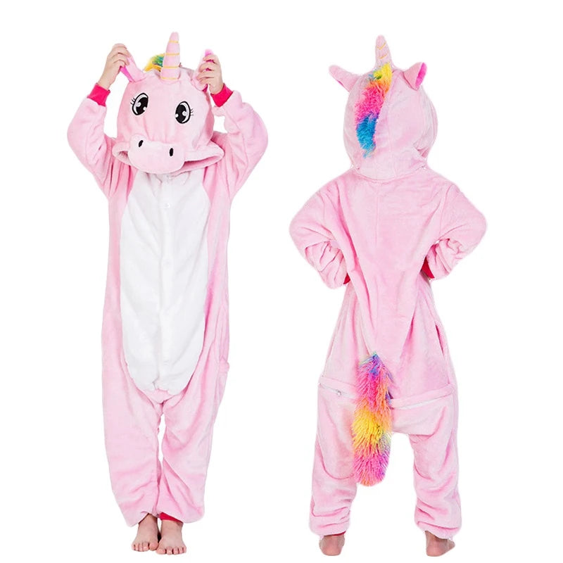 New Animal Wolf Kigurumi Pajamas For Children