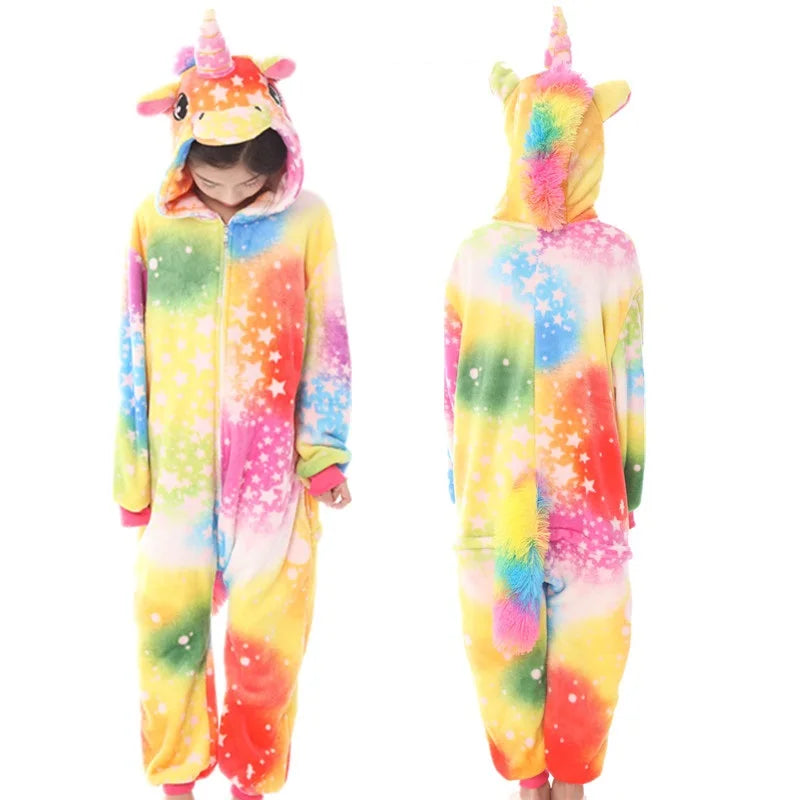 New Animal Wolf Kigurumi Pajamas For Children