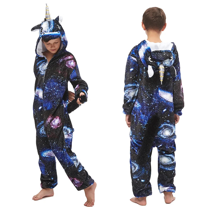 New Animal Wolf Kigurumi Pajamas For Children