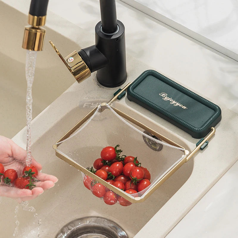 Kitchen Sink Filter Rack Foldable