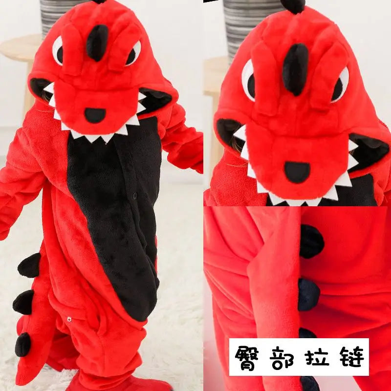 New Animal Wolf Kigurumi Pajamas For Children