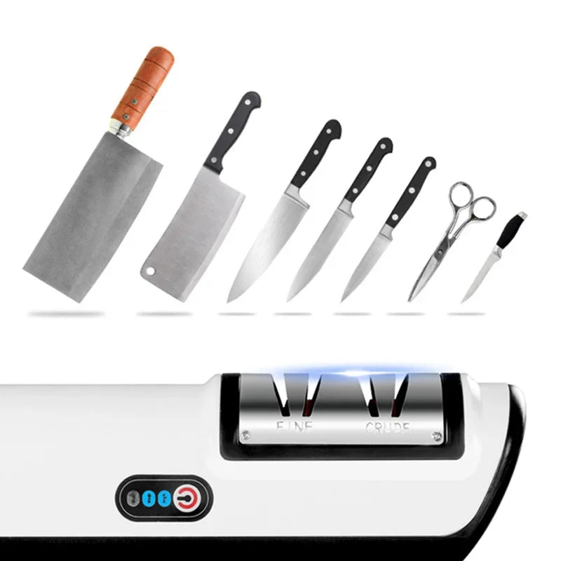 Kitchen Electric Knife Sharpener Multifunctional Automatic