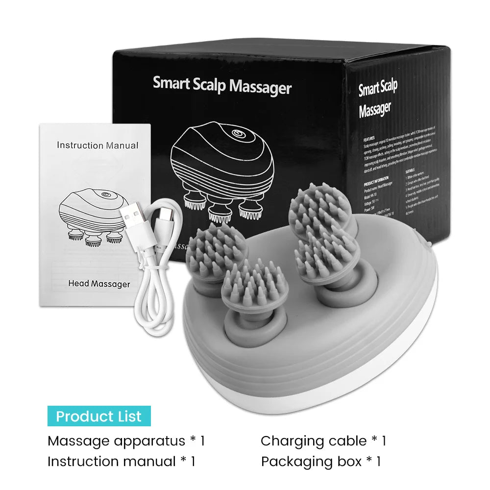 Electric Head Scalp Massager