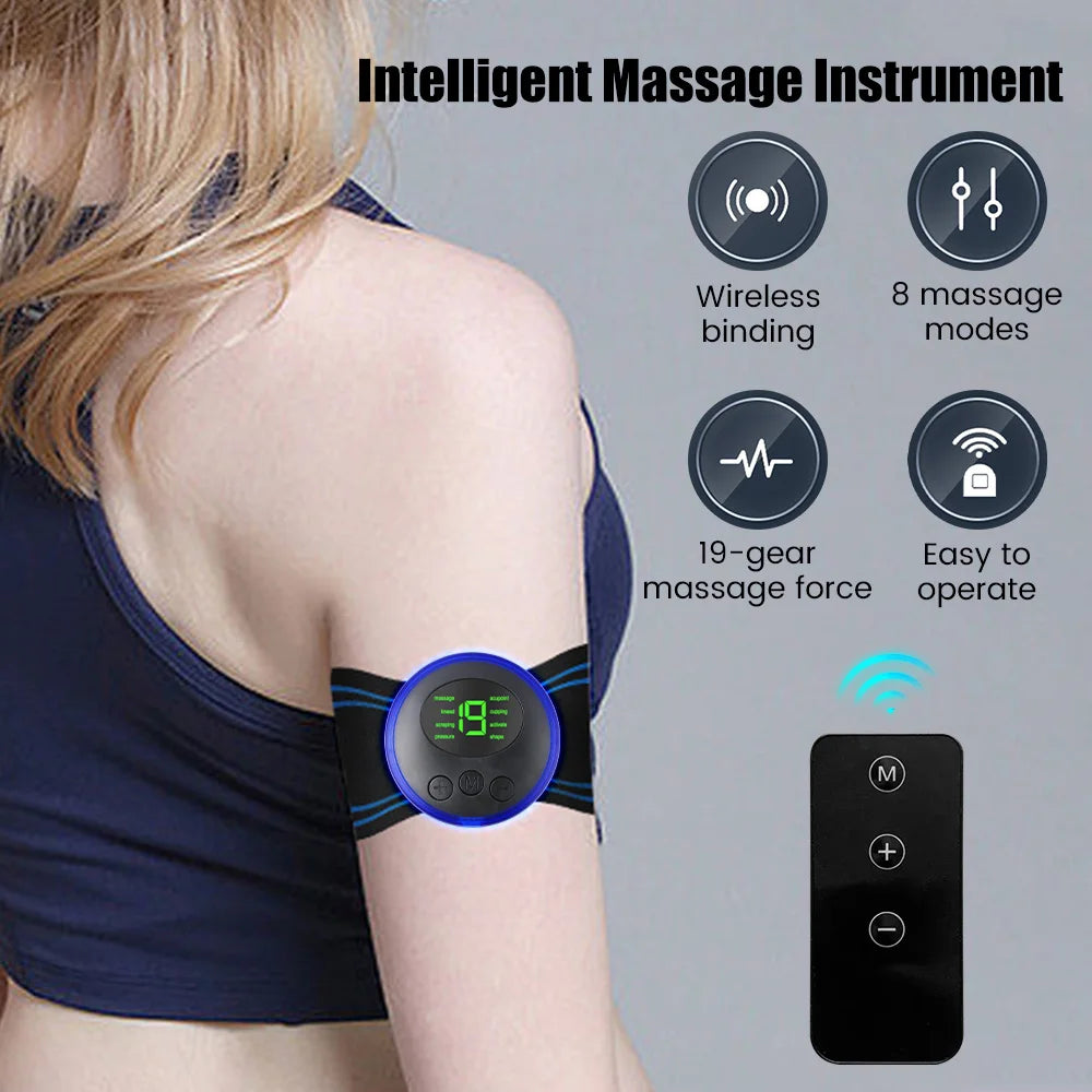 Mini Portable EMS Neck Massager