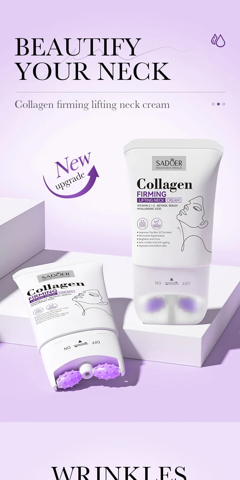 SADOER Collagen Firming Neck Cream