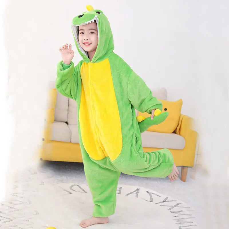 New Animal Wolf Kigurumi Pajamas For Children