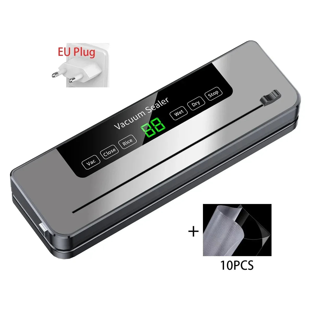 Electric Vacuum Sealer Dry/Wet Food