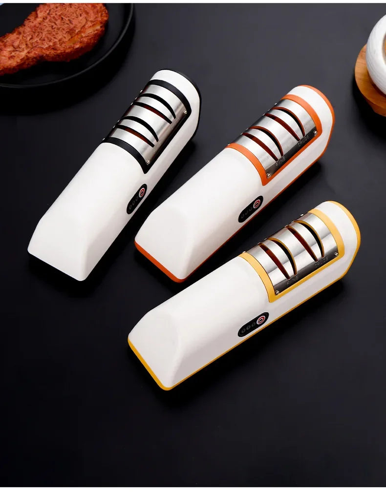 Kitchen Electric Knife Sharpener Multifunctional Automatic