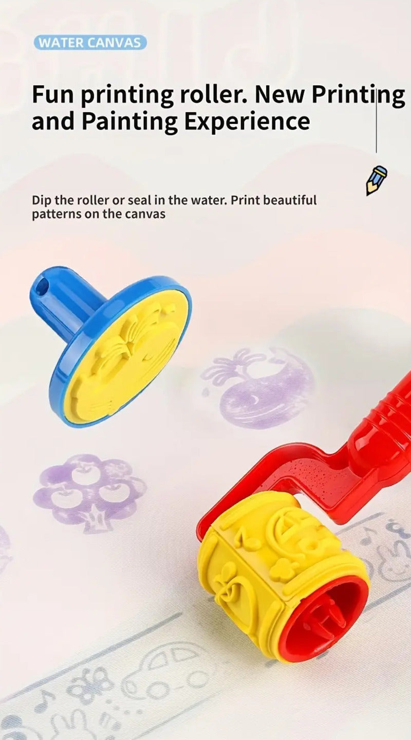 Magic Water Drawing Mat Coloring Doodle With Reusable